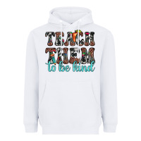 White teach them to be kind Heavyweight Hoodie - JahusDesignShop