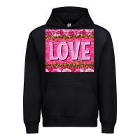 Black love valentines day Urban Hoodie - NancyCooperArtShop