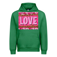 Emerald love valentines day Urban Hoodie - NancyCooperArtShop