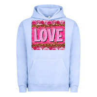 Pigment Grape Ice love valentines day Urban Hoodie - NancyCooperArtShop