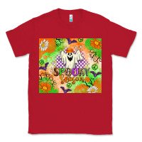 Red spooky season Classic Tee - texasbilliewilder