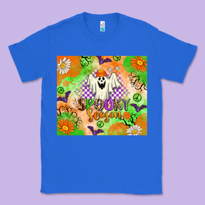 Spooky Season Classic Tee Designed By Texasbilliewilder