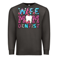 Smoke Wife Mom Dentist With Tooth And Floss Premium Sweatshirt - AdoDesignShop