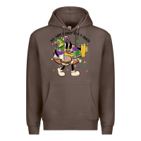 Coffee out here lookin like a snack king cake mardi gras Premium Hoodie - MaliasSmallBusiness