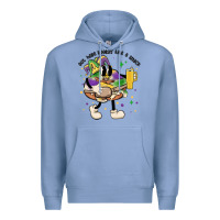 Colony Blue out here lookin like a snack king cake mardi gras Premium Hoodie - MaliasSmallBusiness