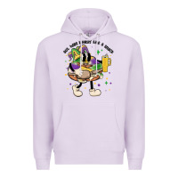 Lilac out here lookin like a snack king cake mardi gras Premium Hoodie - MaliasSmallBusiness