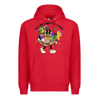Red out here lookin like a snack king cake mardi gras Premium Hoodie - MaliasSmallBusiness