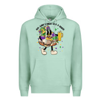 Seafoam out here lookin like a snack king cake mardi gras Premium Hoodie - MaliasSmallBusiness