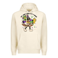 Tofu out here lookin like a snack king cake mardi gras Premium Hoodie - MaliasSmallBusiness