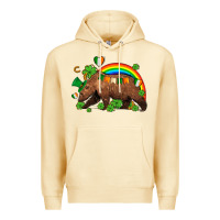 Pina Colada st patricks bear ado Premium Hoodie - AdoDesignShop