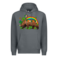 Rock st patricks bear ado Premium Hoodie - AdoDesignShop