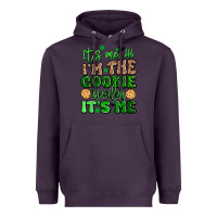 Plum it's me hi i'm the cookie dealer it's me girl scou Heavyweight Hoodie - Artiststas
