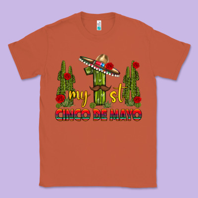 My 1st Cinco De Mayo Classic Tee Designed By Texasbilliewilder