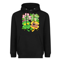 Black lucky stay gold Heavyweight Hoodie - Artiststas