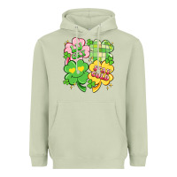 Matcha lucky stay gold Heavyweight Hoodie - Artiststas