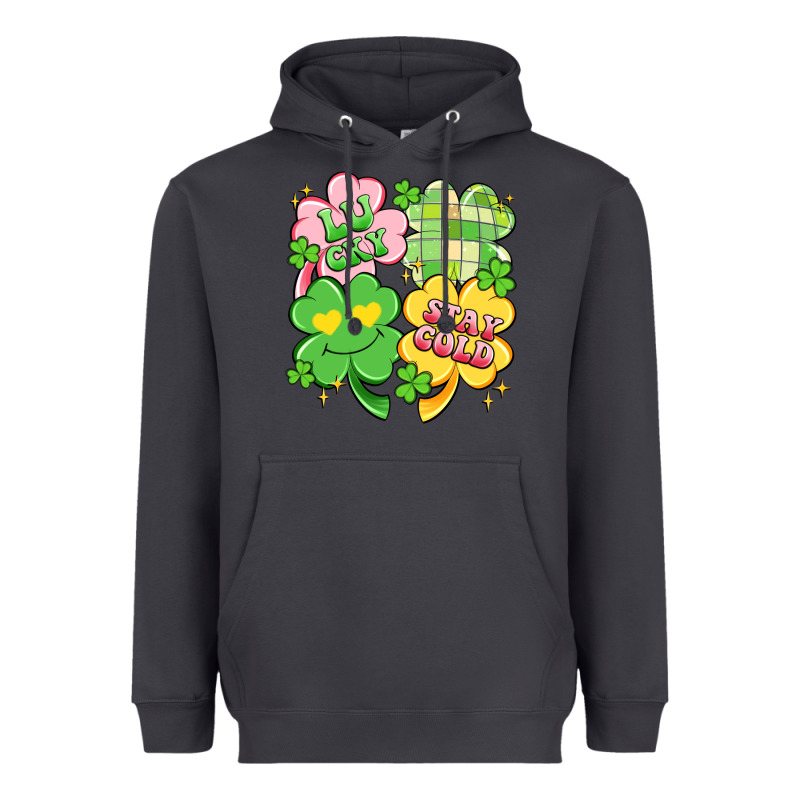 Lucky Stay Gold Heavyweight Hoodie by Artiststas | Teevron