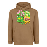 Toasted Coconut lucky stay gold Heavyweight Hoodie - Artiststas
