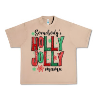 Burro somebodys holly jolly mama Urban Heavy Tee - MaliasSmallBusiness