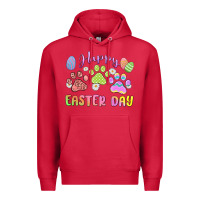 Cardinal happy easter day paws Premium Hoodie - MaliasSmallBusiness