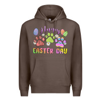 Coffee happy easter day paws Premium Hoodie - MaliasSmallBusiness