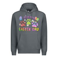 Rock happy easter day paws Premium Hoodie - MaliasSmallBusiness