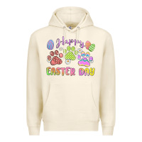 Happy Easter Day Paws Premium Hoodie | Teevron
