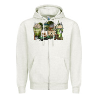 Veteran Coffee Cups Zipper Hoodie | Teevron