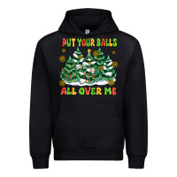 Black put your balls all over me Urban Hoodie - MaliasSmallBusiness