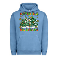 Pigment Pebble Blue put your balls all over me Urban Hoodie - MaliasSmallBusiness