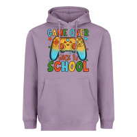 Lavender game over back to school Heavyweight Hoodie - JahusDesignShop