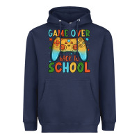 Navy game over back to school Heavyweight Hoodie - JahusDesignShop