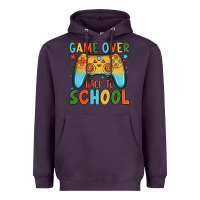 Plum game over back to school Heavyweight Hoodie - JahusDesignShop