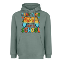 Sage game over back to school Heavyweight Hoodie - JahusDesignShop