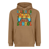 Toasted Coconut game over back to school Heavyweight Hoodie - JahusDesignShop