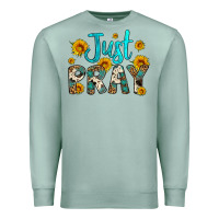Seafoam just pray Premium Sweatshirt - Artiststas
