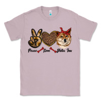 Lilac peace love shiba inu Classic Tee - RanaPortraitStore