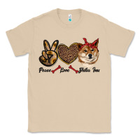Mushroom peace love shiba inu Classic Tee - RanaPortraitStore