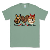 Sage peace love shiba inu Classic Tee - RanaPortraitStore