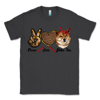 Smoke peace love shiba inu Classic Tee - RanaPortraitStore