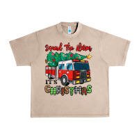 French Oak sound the alarm its christmas fire truck Urban Heavy Tee - MaliasSmallBusiness