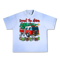 Grape Ice sound the alarm its christmas fire truck Urban Heavy Tee - MaliasSmallBusiness
