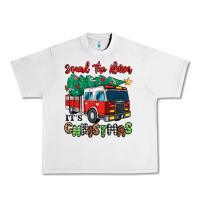Lunar Rock sound the alarm its christmas fire truck Urban Heavy Tee - MaliasSmallBusiness