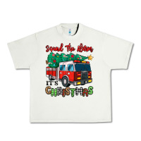 Pistachio sound the alarm its christmas fire truck Urban Heavy Tee - MaliasSmallBusiness