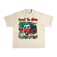 Sandshell sound the alarm its christmas fire truck Urban Heavy Tee - MaliasSmallBusiness