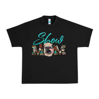 Black show mom aztec cowhide heifer Urban Heavy Tee - Artiststas