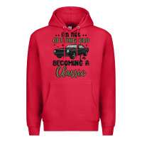 Cardinal i m not getting old i m becoming a classic Premium Hoodie - MaliasSmallBusiness