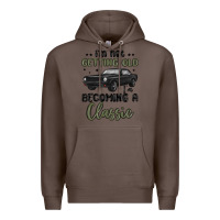 Coffee i m not getting old i m becoming a classic Premium Hoodie - MaliasSmallBusiness