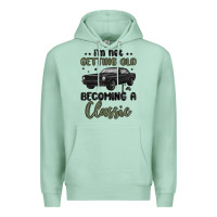Seafoam i m not getting old i m becoming a classic Premium Hoodie - MaliasSmallBusiness