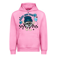 Fuchsia Pink happy new year disco ball Urban Hoodie - MaliasSmallBusiness