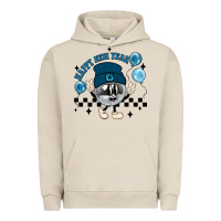 Pigment French Oak happy new year disco ball Urban Hoodie - MaliasSmallBusiness